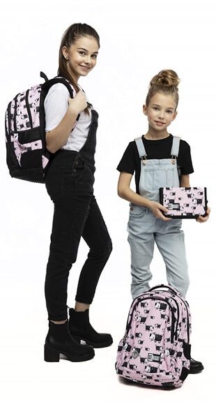 Plecaki z pieskami - markowe plecaki w pieski dla dziewczynek